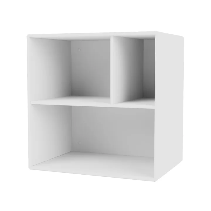 Montana Mini 1302 hyllmodul - new white 101, med hyllor - Montana