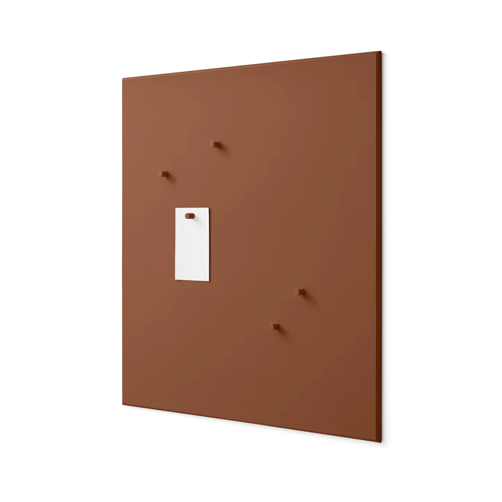 Montana noticeboard anslagstavla 69,6x69,6 cm - Hazelnut - Montana