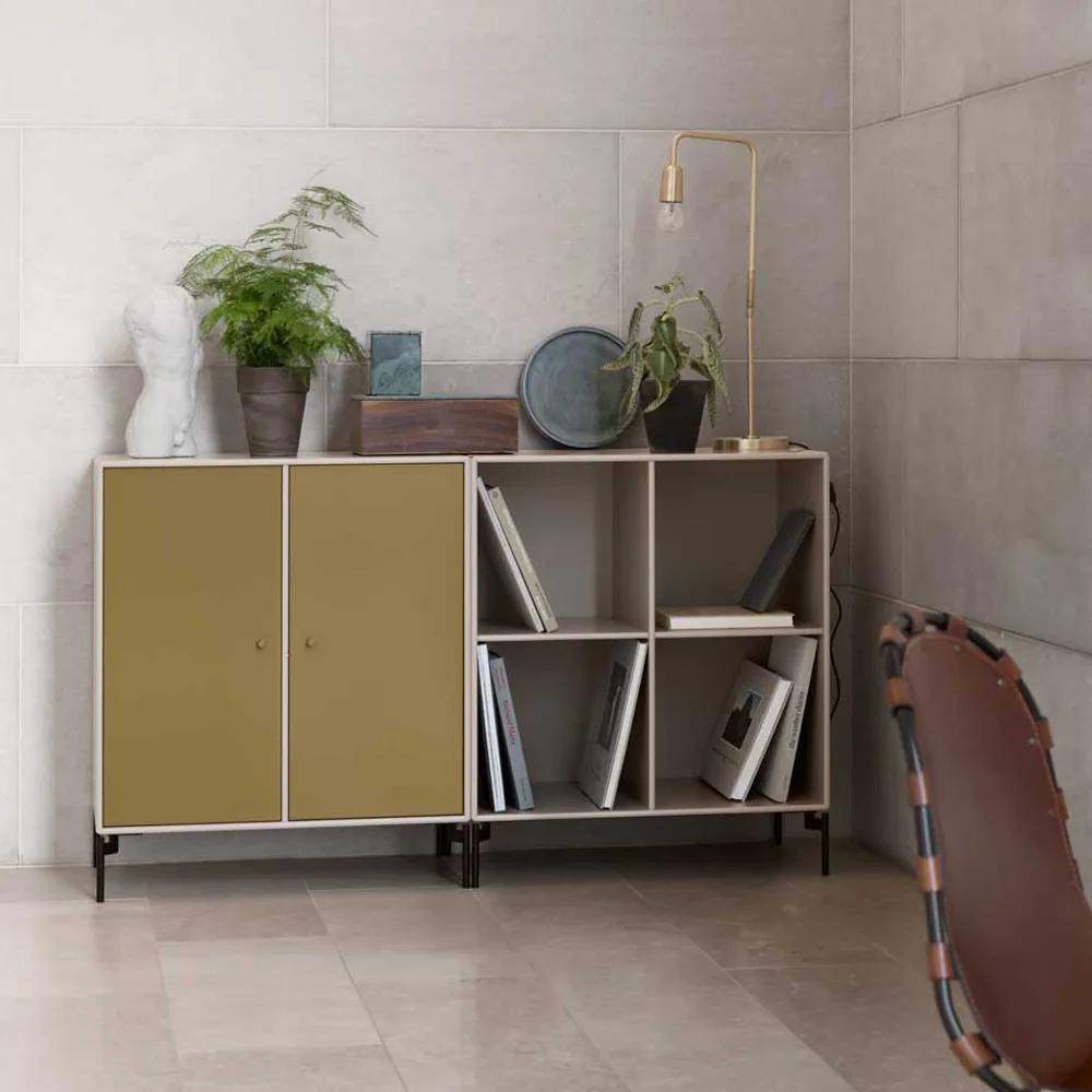 Pair sideboard, flint 148, kromben Montana