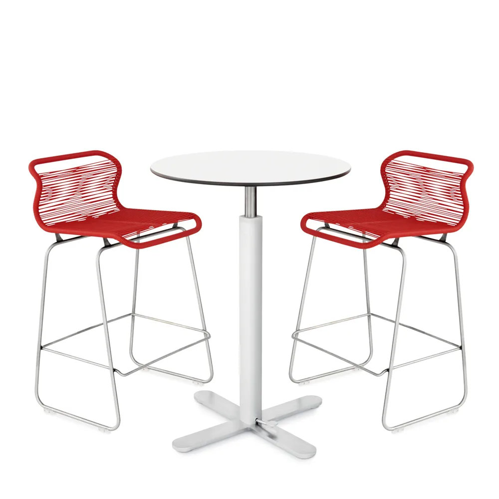 Panton One kitchen barstol, duke, rostfritt stål Montana