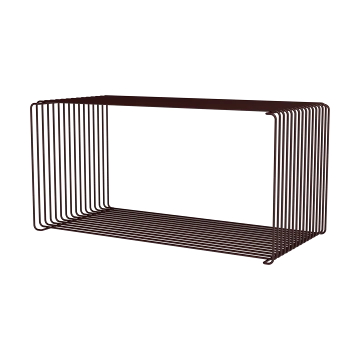 Panton Wire Extended hylla 70x34,8x34,8 cm - Black red - Montana