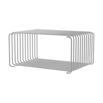 Panton Wire Half Height hylla 34,8x17,2x25,7 cm - Chrome - Montana