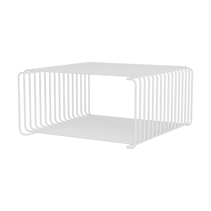 Panton Wire Half Height hylla 34,8x17,2x34,8 cm - Snow - Montana