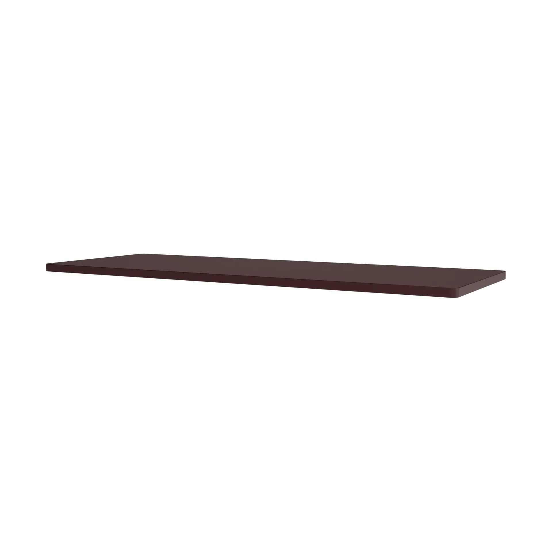 Panton Wire hyllplan 68,2x25,7 cm, Black red Montana