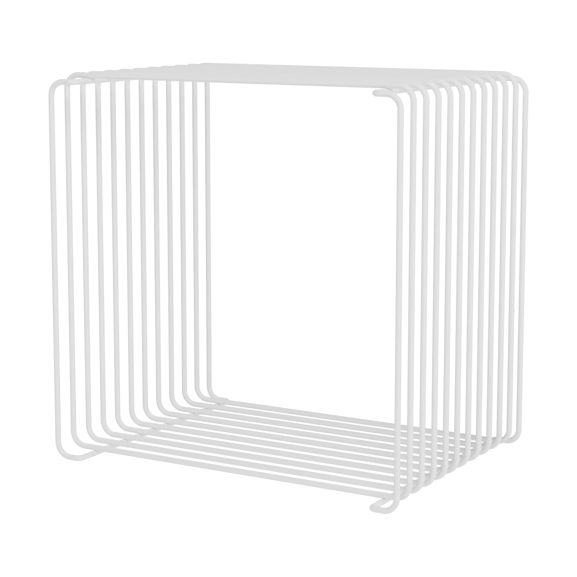 Panton Wire Single hylla 34,8x34,8x25,7 cm, Snow Montana
