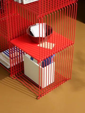 Panton Wire Single hylla 34,8x34,8x34,8 cm - Rosehip - Montana