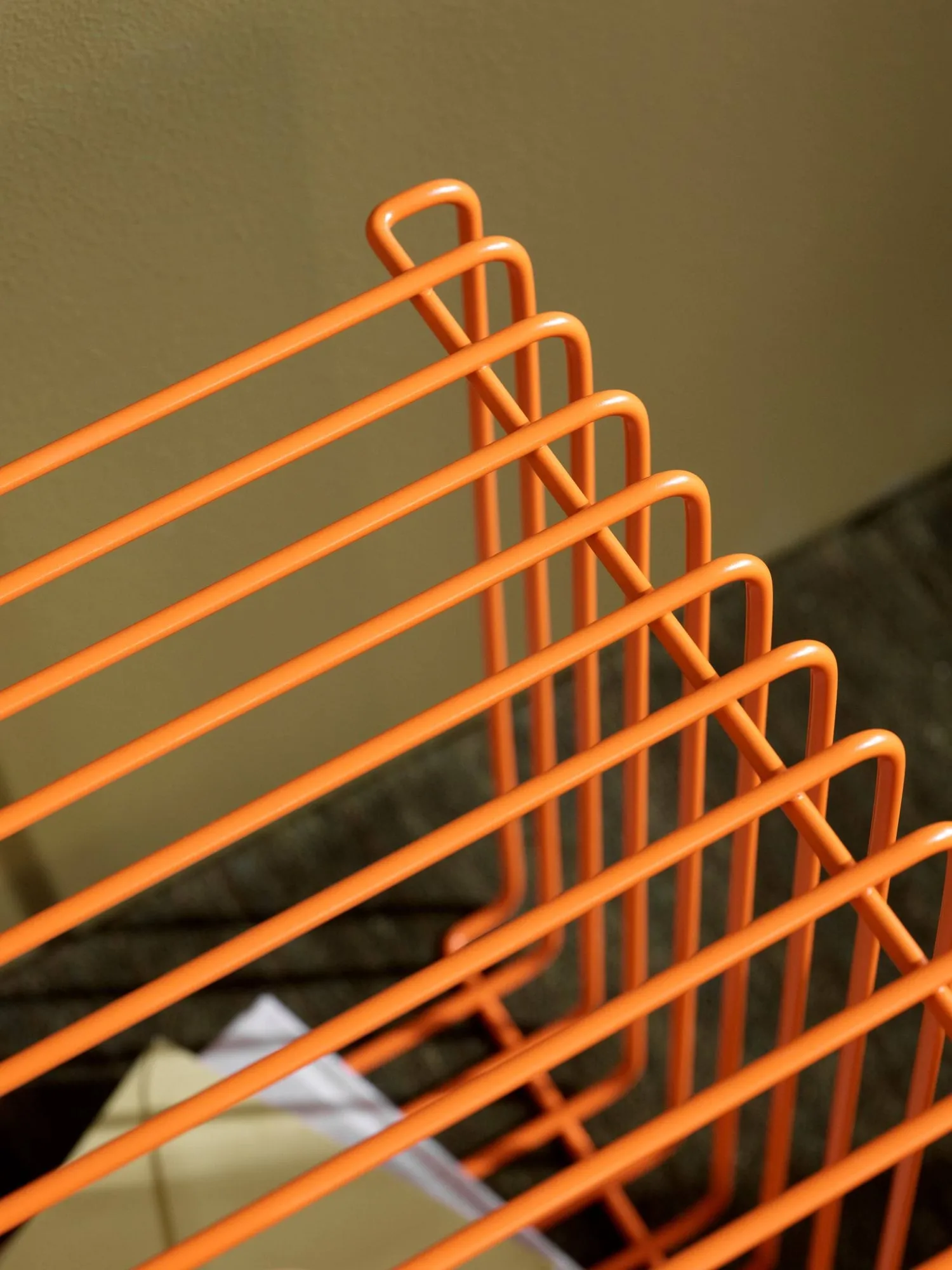 Panton Wire Single hylla 34,8x34,8x34,8 cm, Tangerine Montana