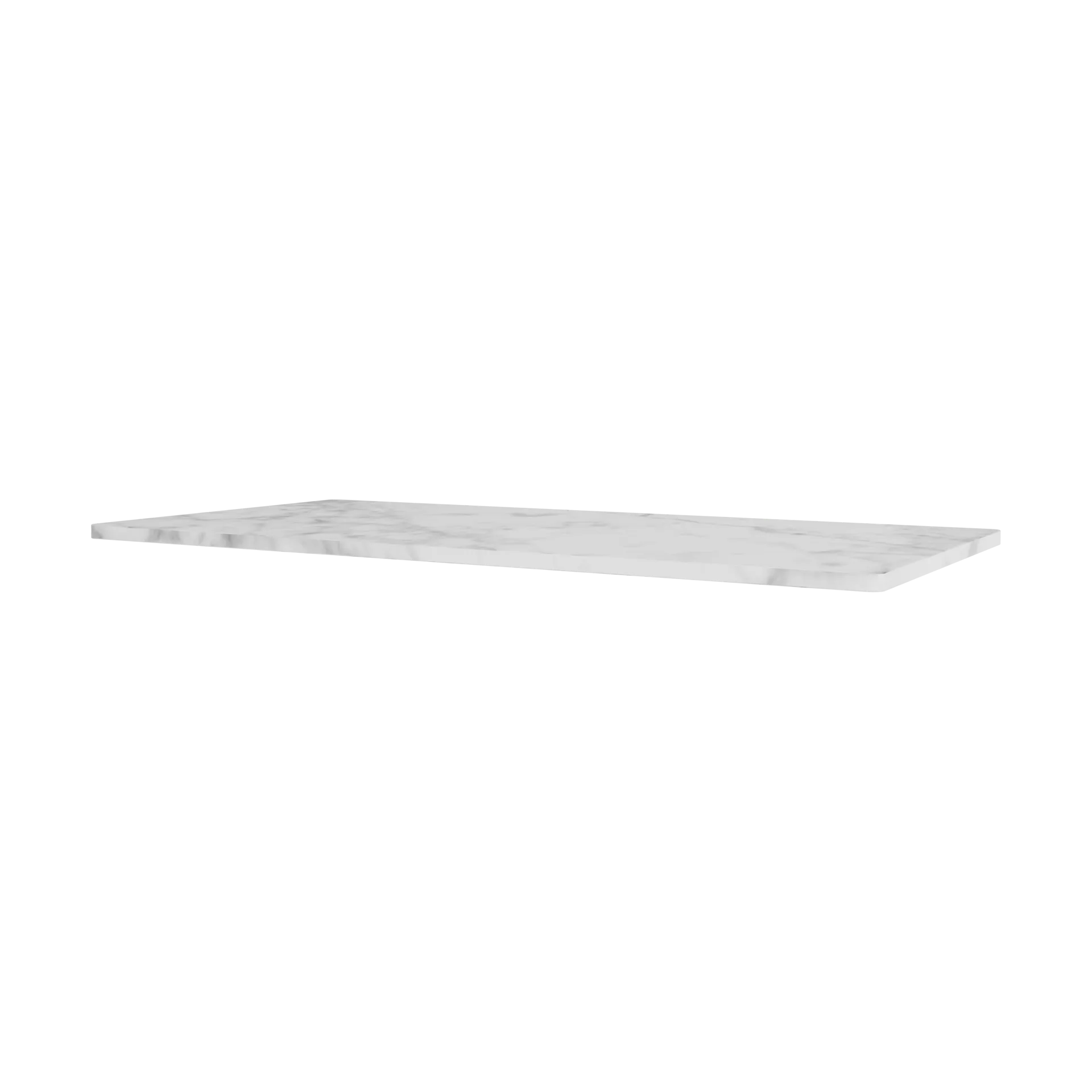 Panton Wire toppskiva 70,1x34,8 cm, White marble Montana