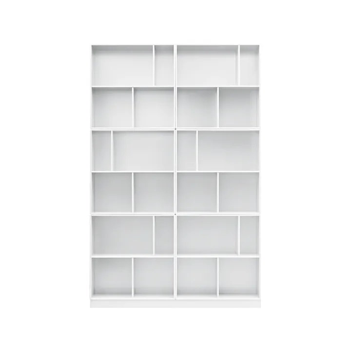 Read bokhylla - new white 101 med 7 cm sockel - Montana