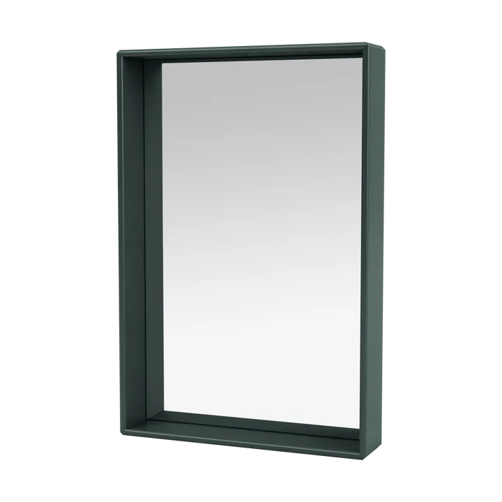 Shelfie colour frame spegel 46,8x69,6 cm - BlackJade - Montana