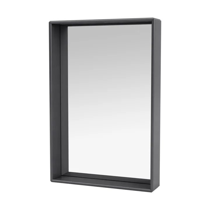 Shelfie colour frame spegel 46,8x69,6 cm - Coal - Montana