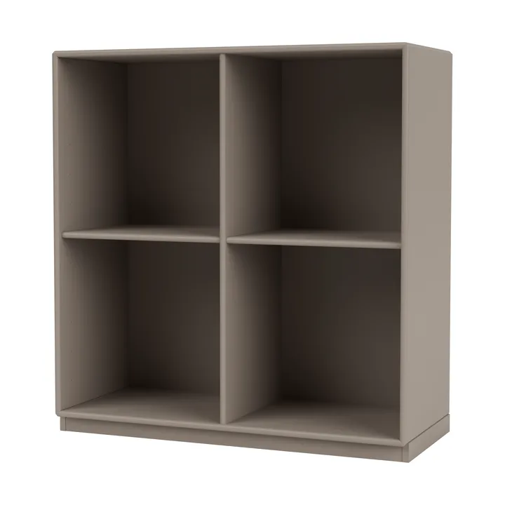 SHOW hylla 69,6x69,6 cm, sockel 3 cm - 141-Truffle - Montana