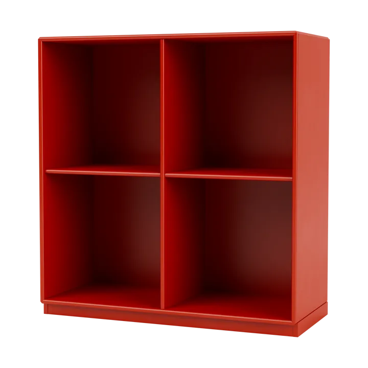 SHOW hylla 69,6x69,6 cm, sockel 3 cm - 145-Rosehip - Montana