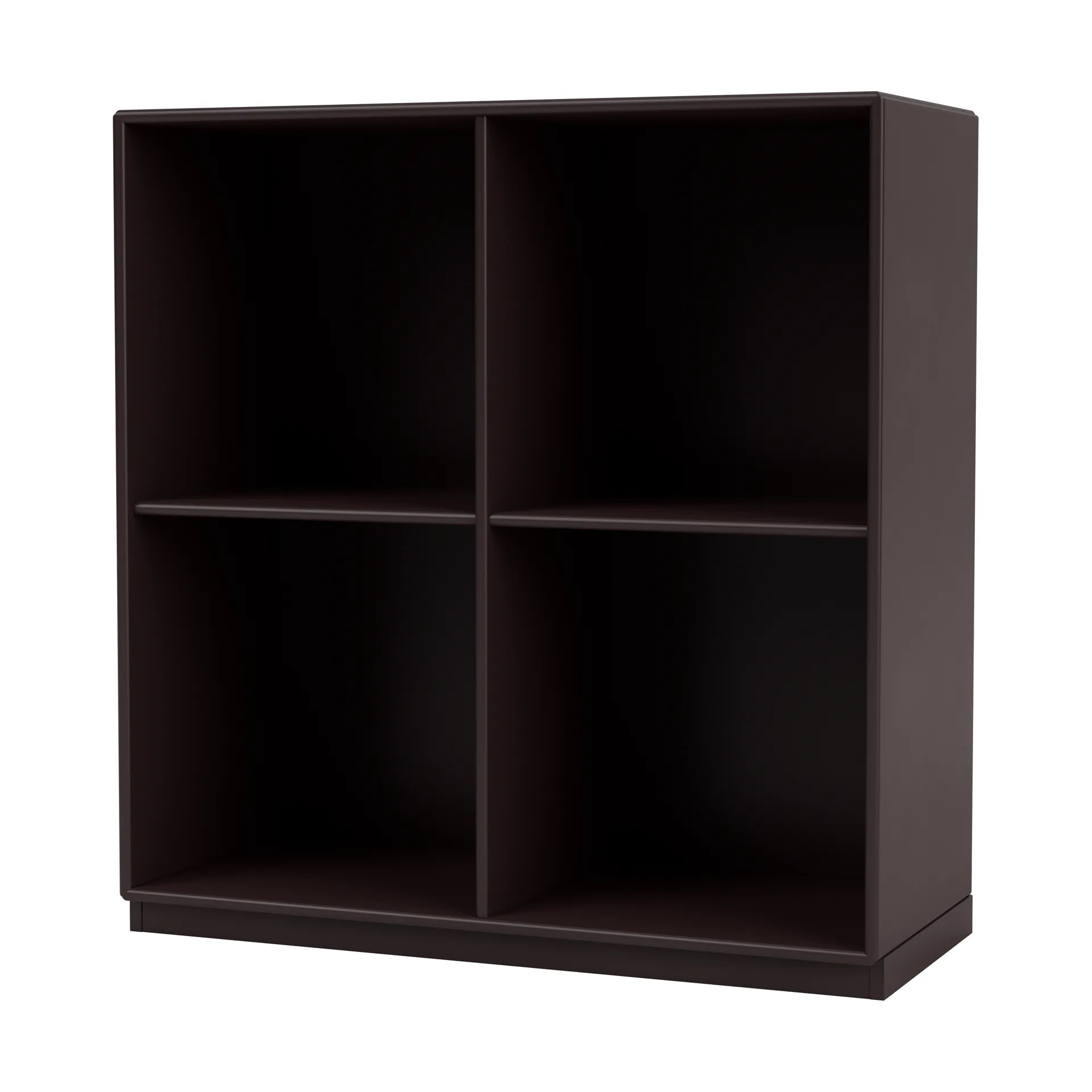 SHOW hylla 69,6x69,6 cm, sockel 3 cm, 160-Balsamic Montana