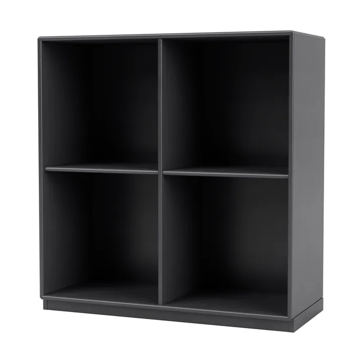 SHOW hylla 69,6x69,6 cm, sockel 3 cm - 36-Coal - Montana