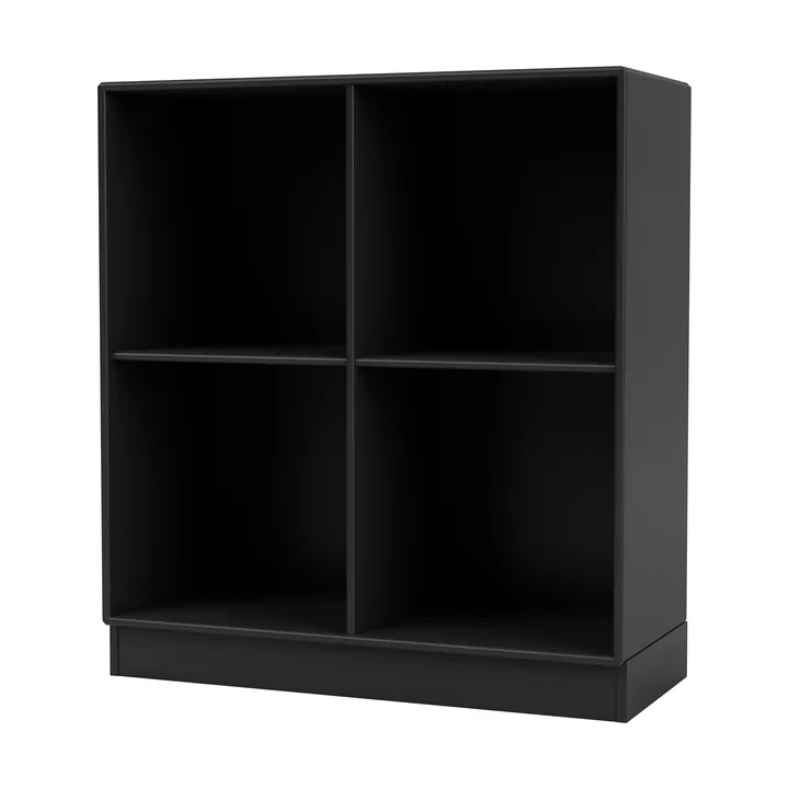 SHOW hylla 69,6x69,6 cm, sockel 7 cm - 05-Black - Montana
