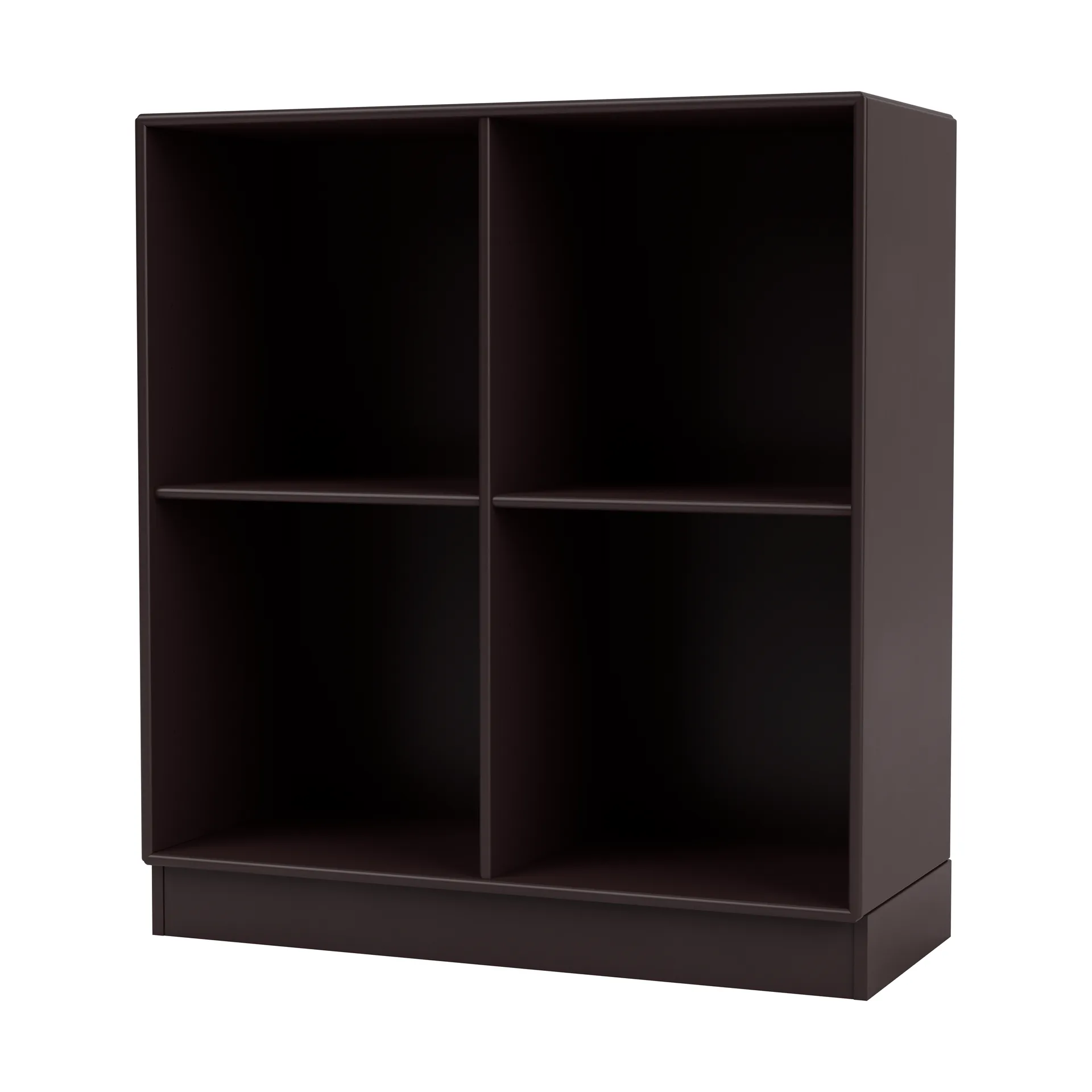 SHOW hylla 69,6x69,6 cm, sockel 7 cm, 160-Balsamic Montana