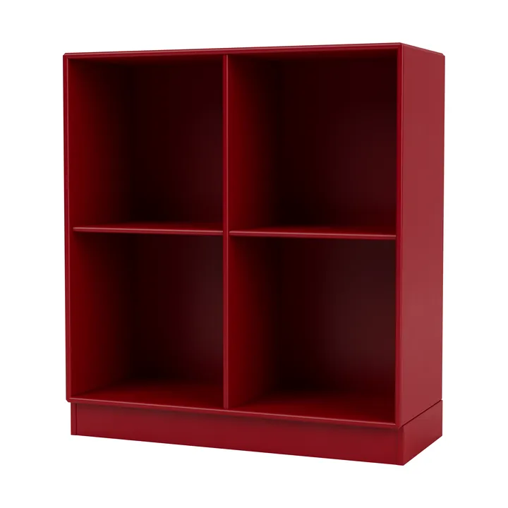 SHOW hylla 69,6x69,6 cm, sockel 7 cm - 165-Beetroot - Montana