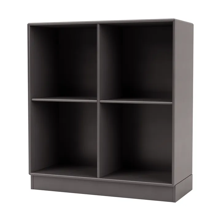 SHOW hylla 69,6x69,6 cm, sockel 7 cm - 35-Coffee - Montana