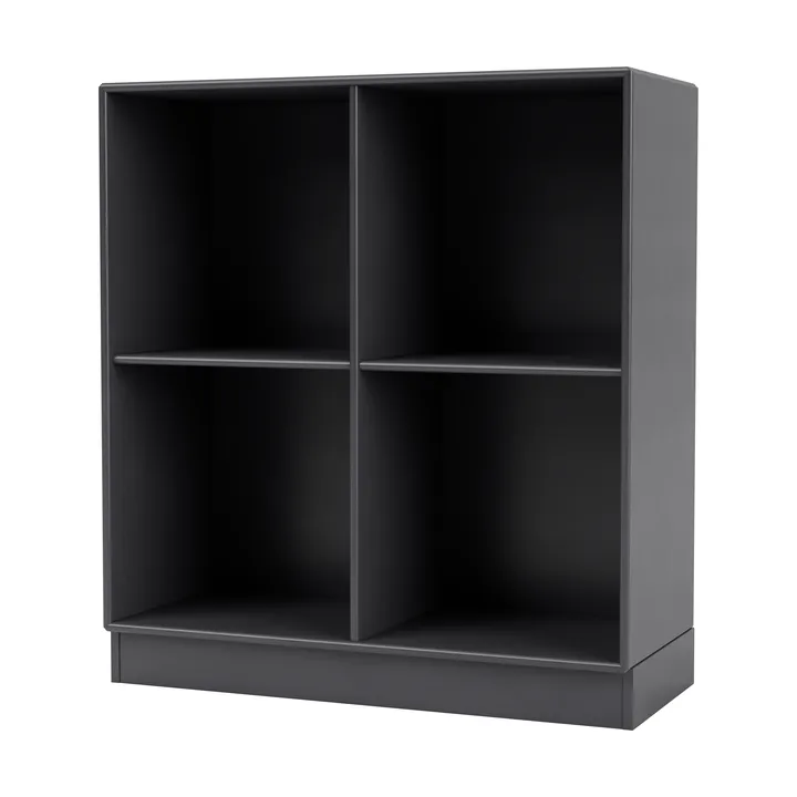 SHOW hylla 69,6x69,6 cm, sockel 7 cm - 36-Coal - Montana