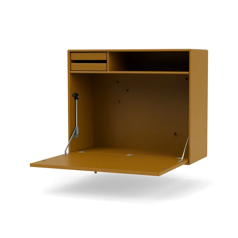 STUDIO skrivbord vägghängt, amber 142 Montana