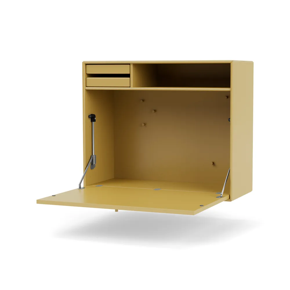 STUDIO skrivbord vägghängt, cumin 157 Montana
