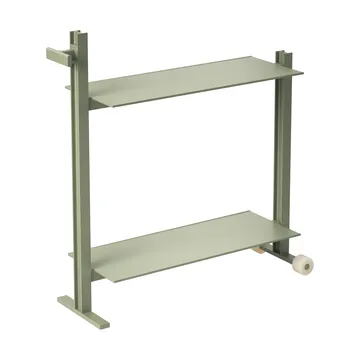Museum Trolley serveringsvagn - Grön, 74,5x77,5x24 cm - Museum