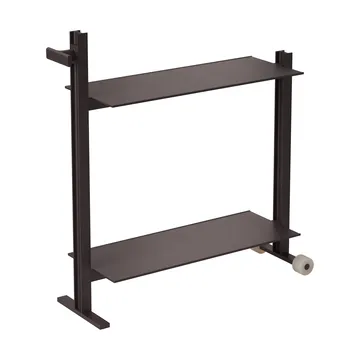 Museum Trolley serveringsvagn - Mörkbrun, 74,5x77,5x24 cm - Museum