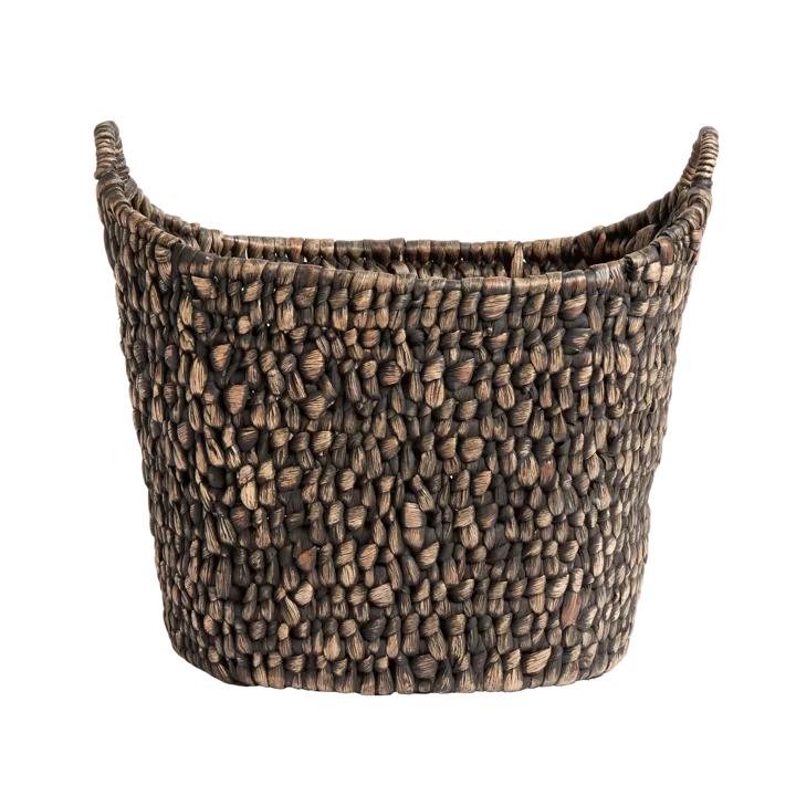 Basha korg Ø42 cm - Vattenhyasint-svart - MUUBS