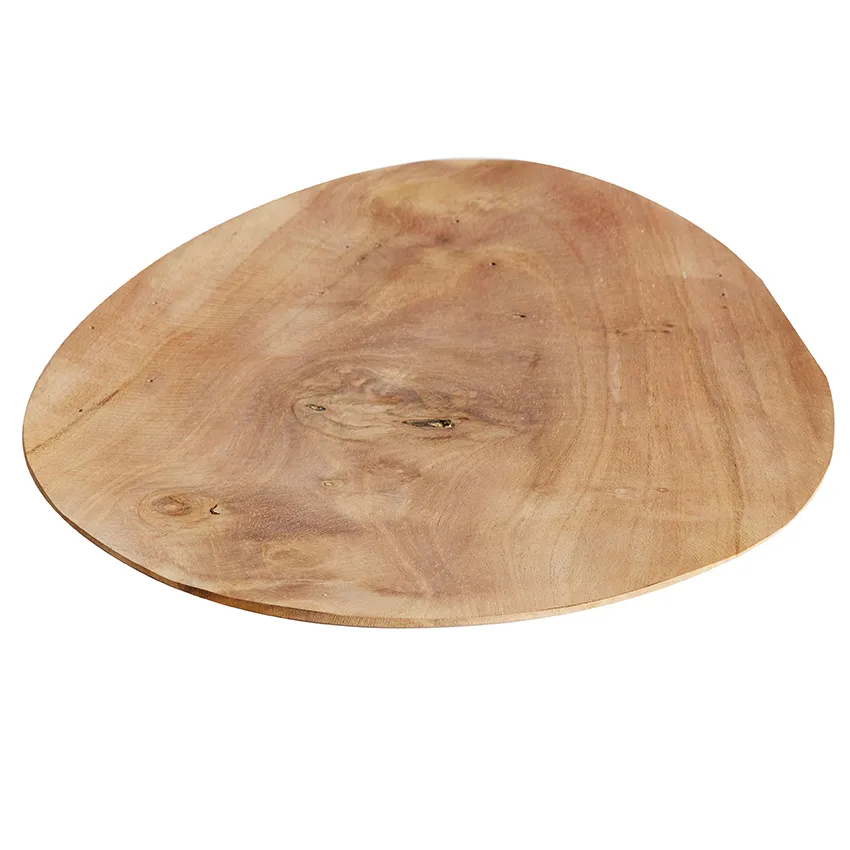 Drop tallrik 19x25 cm, Natur MUUBS