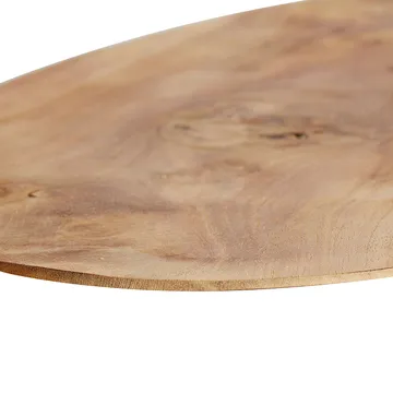 Drop tallrik 19x25 cm - Natur - MUUBS