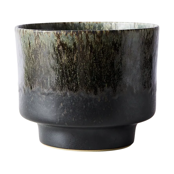 Lago burk M Ø16,5x13 cm - Forest green - MUUBS