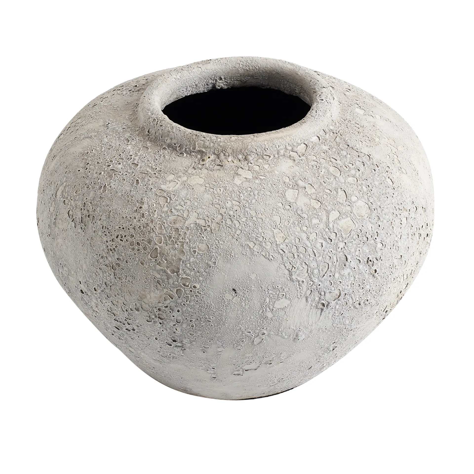 Luna kruka Ø25 cm h18 cm, Grå MUUBS