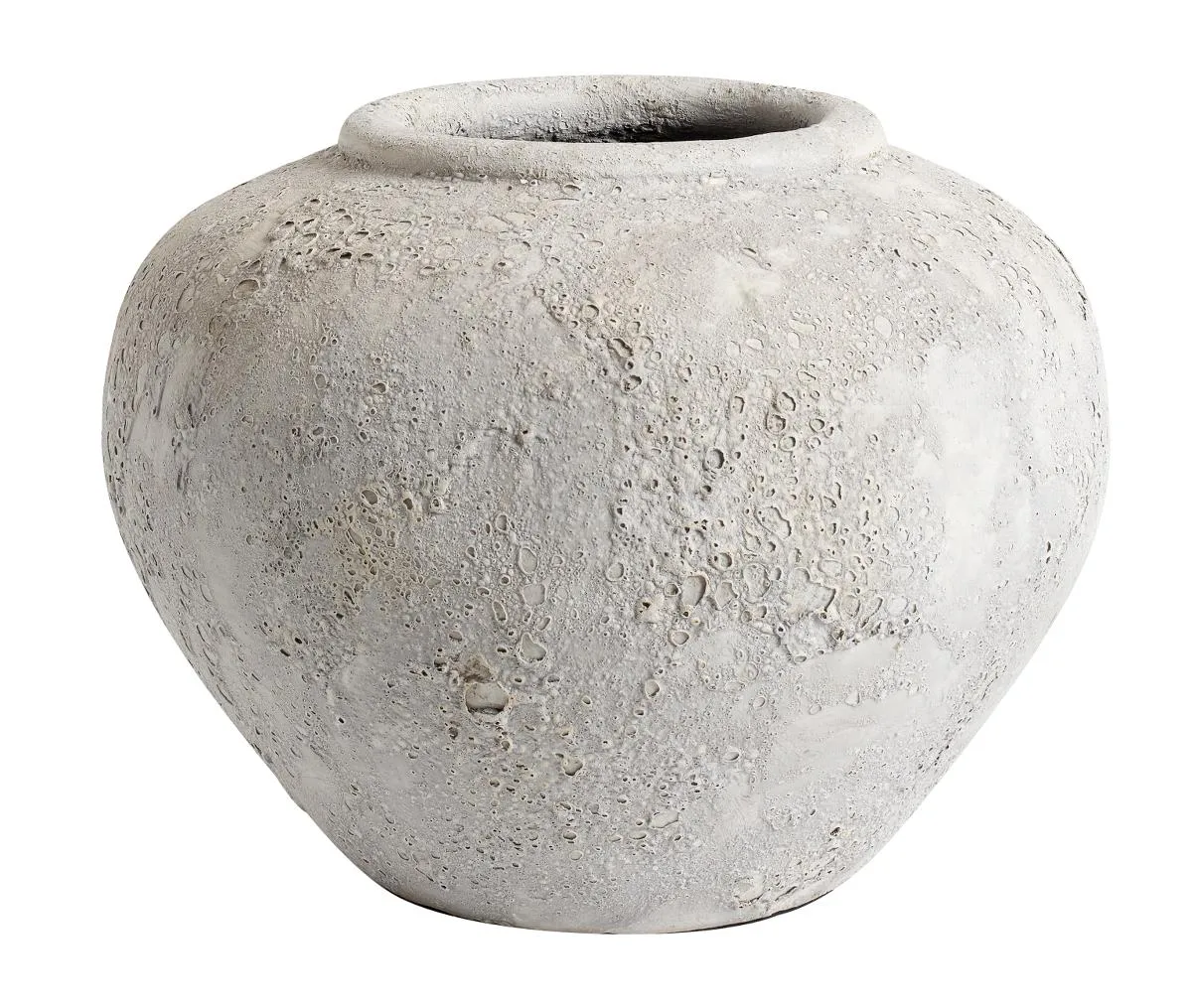Luna kruka 26 cm, Grå-terracotta MUUBS