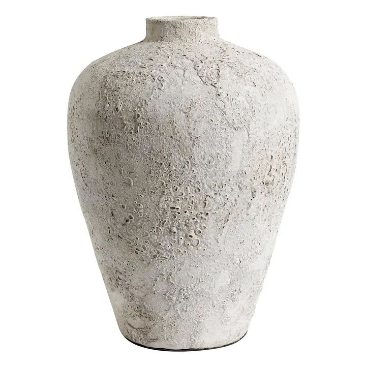 Luna kruka 40 cm - Grå-terracotta - MUUBS