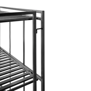 Manhattan High hylla 65,5x33x111 cm - Black - MUUBS