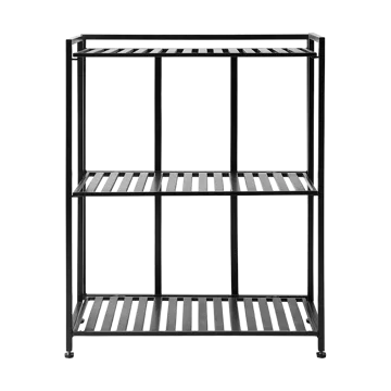 Manhattan Low hylla 65,5x33x79,5 cm - Black - MUUBS