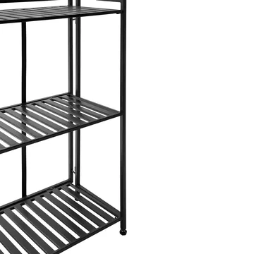 Manhattan Low hylla 65,5x33x79,5 cm - Black - MUUBS