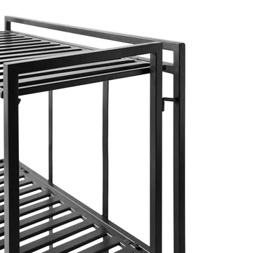 Manhattan Low hylla 65,5x33x79,5 cm - Black - MUUBS