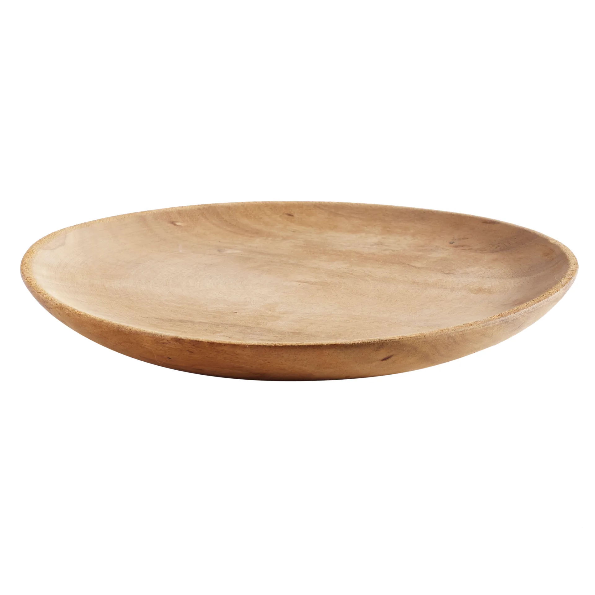 Muubs teak tallrik 26 cm, Natur MUUBS