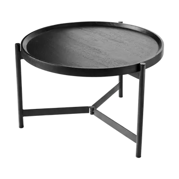 Nevada soffbord Ø70 cm - Svart - MUUBS
