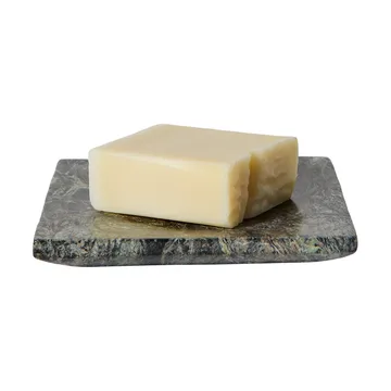 Vita dekorationsbricka - Seagrass, 12x12 cm - MUUBS