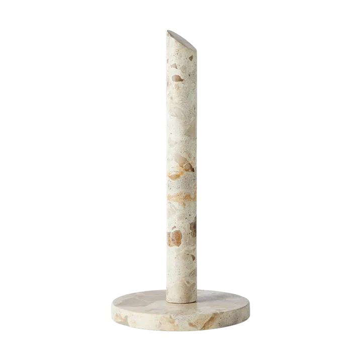 Vita hushållspappershållare 31 cm - Seashell - MUUBS