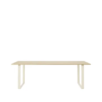 70/70 matbord 225x90 cm - Solid oak-Sand - Muuto
