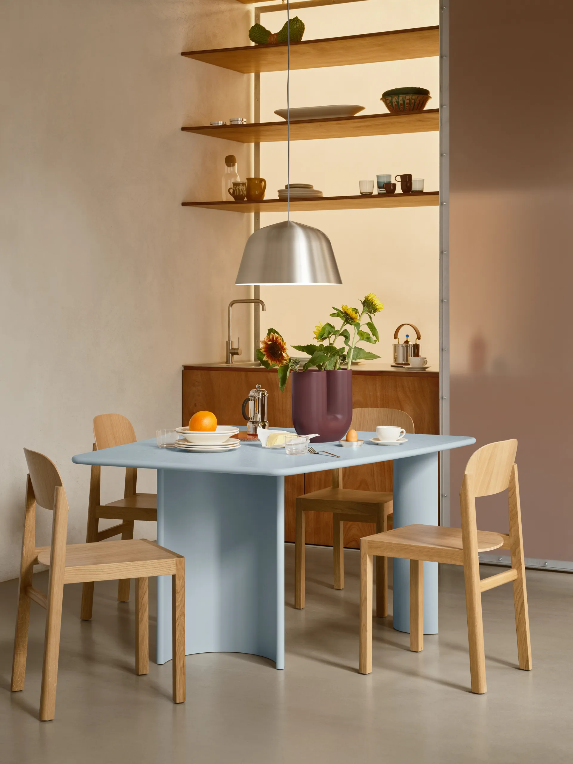 Ambit pendel, Borstad aluminium, Ø40 cm Muuto