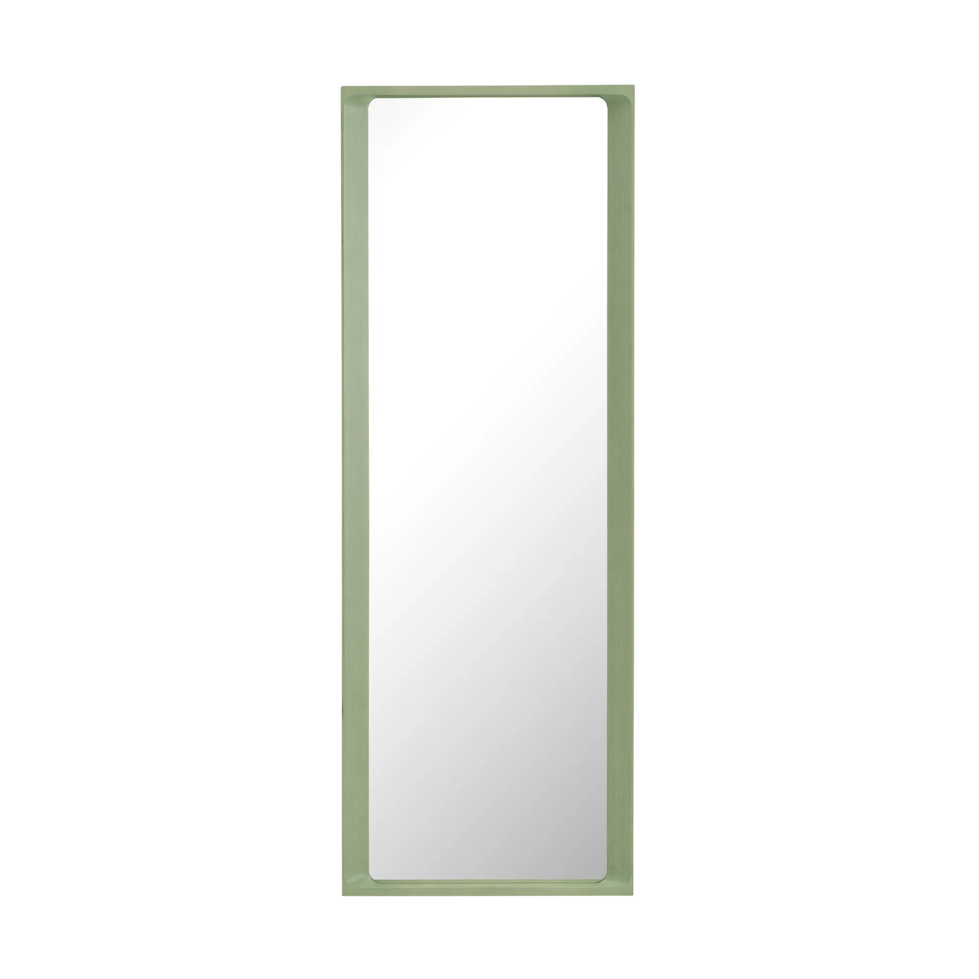 Arced spegel 170x61 cm, Light green Muuto
