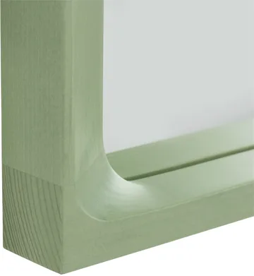 Arced spegel 80x55 cm - Light green - Muuto