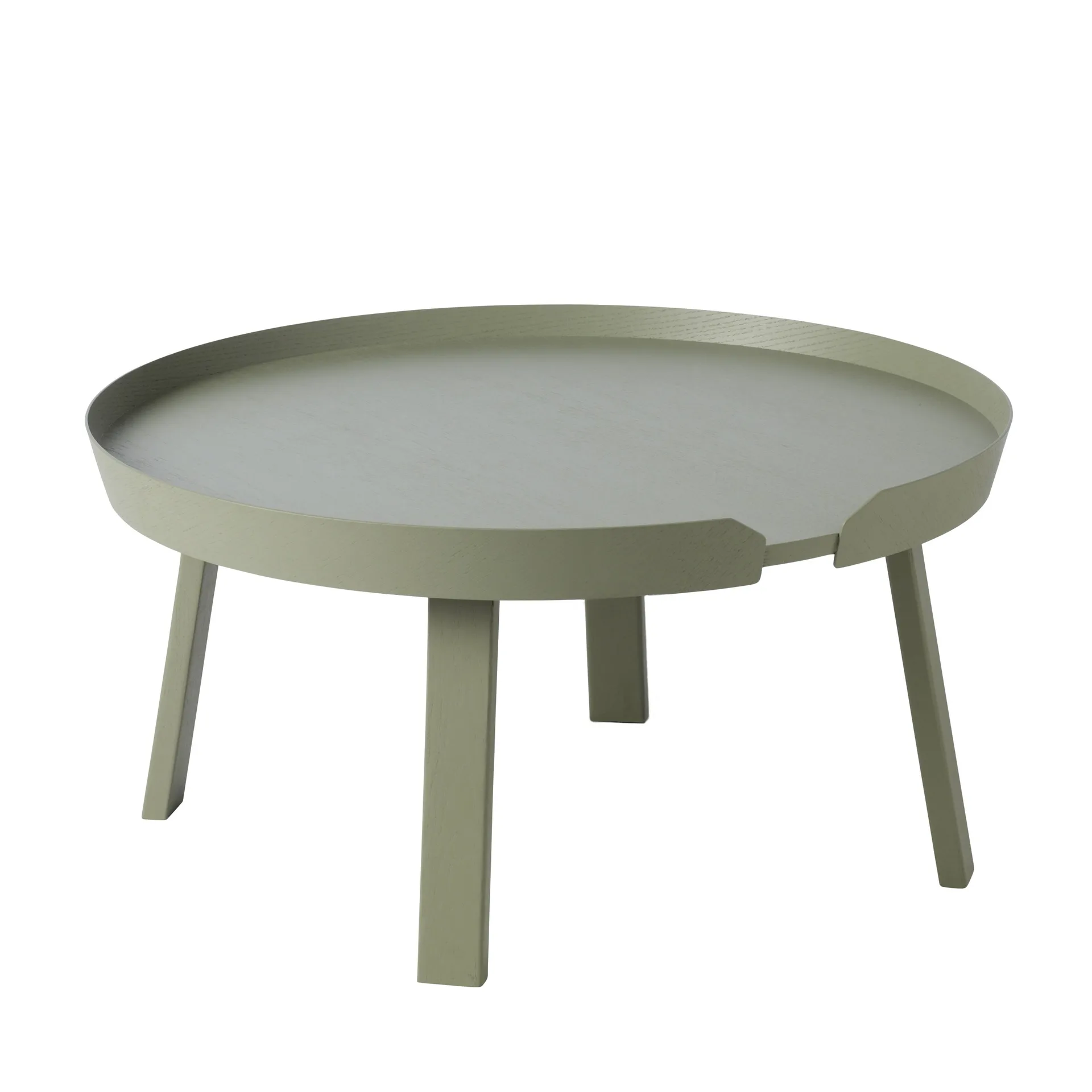 Around soffbord large, Dusty green Muuto
