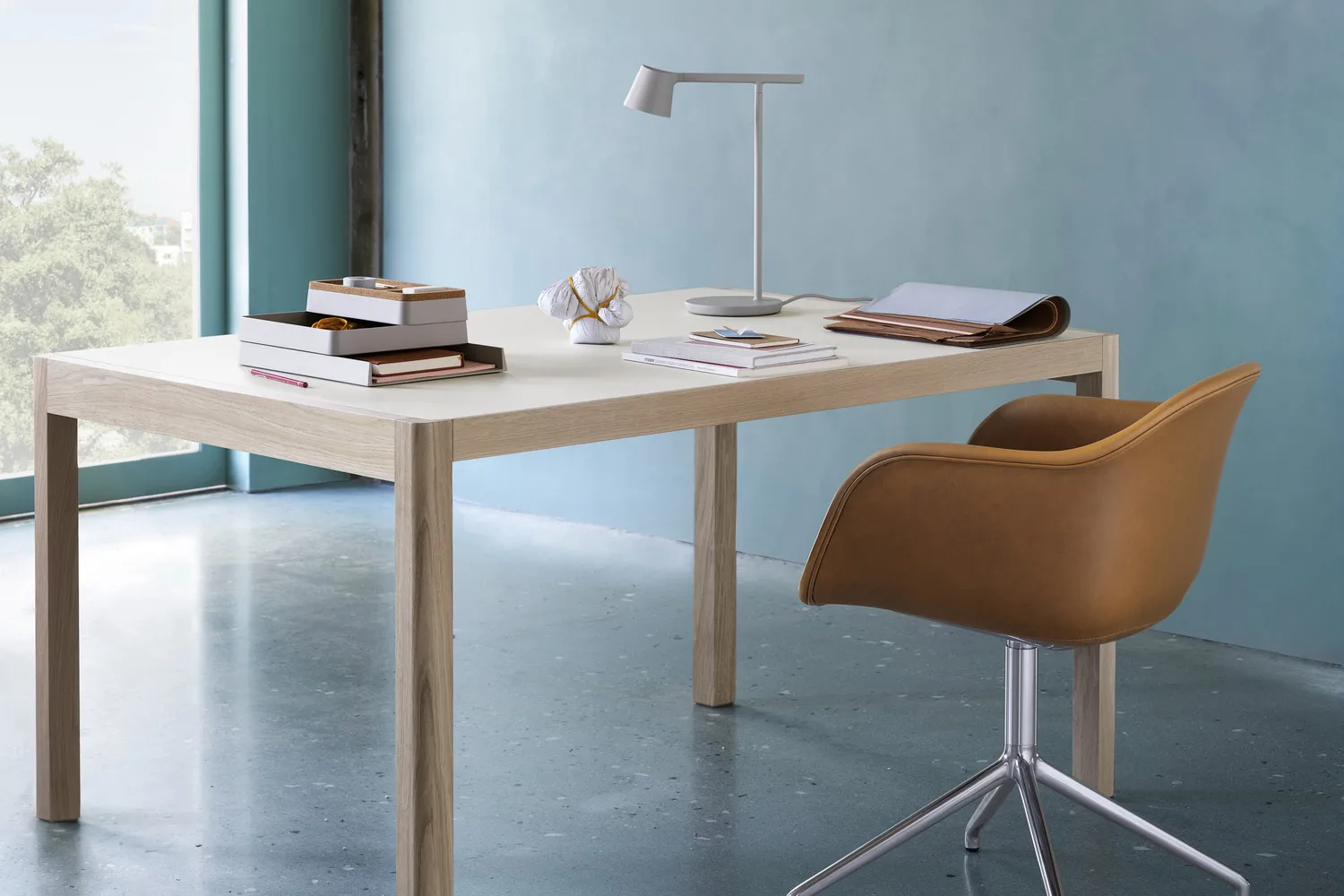 Arrange Desktop Förvaring, Configuration 1 grey Muuto