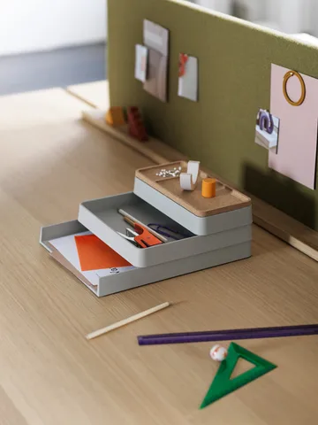 Arrange Desktop Förvaring - Configuration 1 grey - Muuto